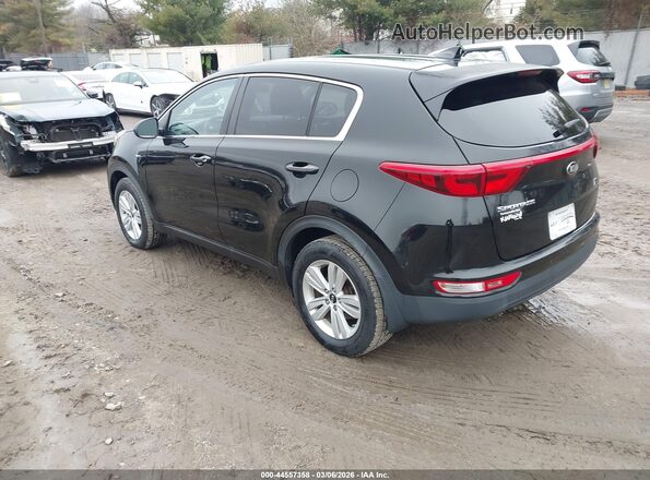 KNDPMCAC1K7613428 2019 KIA SPORTAGE Черный Задняя левая четверть