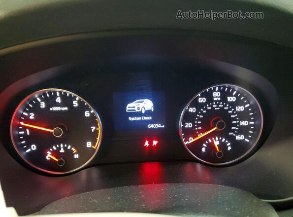 KNDPMCAC1M7862444 2021 KIA SPORTAGE Белый Вид щитка приборов