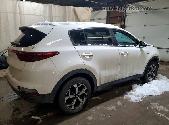 KNDPMCAC1M7862444 2021 KIA SPORTAGE Белый Задняя правая четверть
