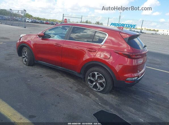KNDPMCAC1N7970242 2022 KIA SPORTAGE Red უკანა მარცხენა