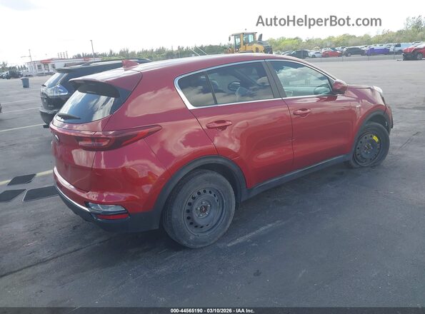 KNDPMCAC1N7970242 2022 KIA SPORTAGE Red უკანა მარჯვენა
