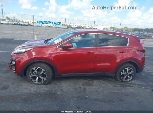 KNDPMCAC1N7970242 2022 KIA SPORTAGE Red სალონის 360-გრადუსიანი ხედი