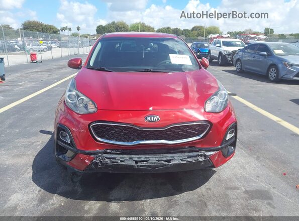 KNDPMCAC1N7970242 2022 KIA SPORTAGE Red ხელსაწყოთა პანელის ხედი