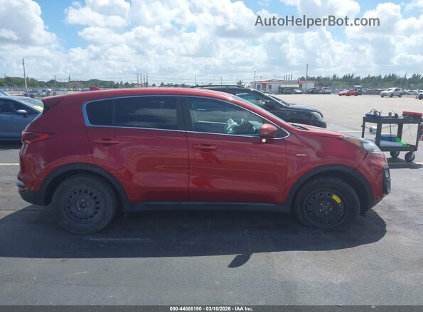 KNDPMCAC1N7970242 2022 KIA SPORTAGE Red უკანა სალონის ხედი