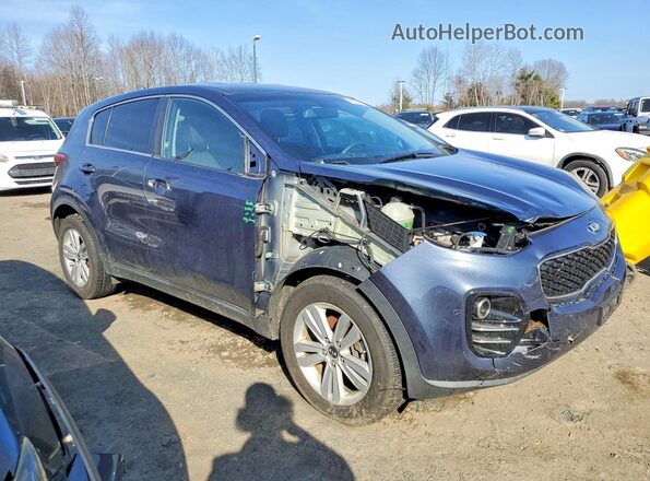 KNDPMCAC2H7188469 2017 KIA SPORTAGE Blue წინა მარჯვენა