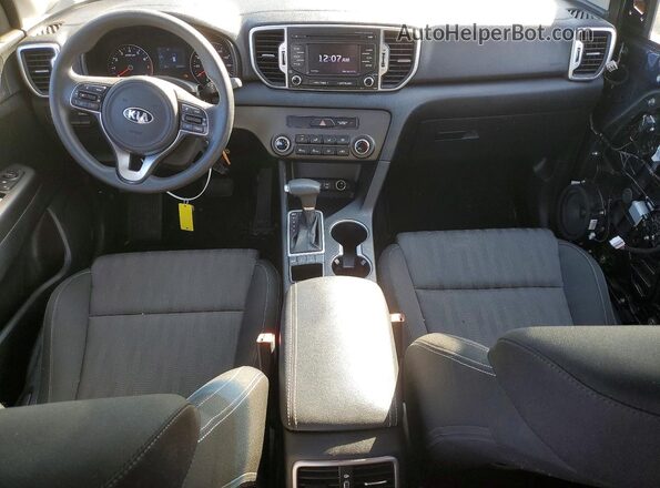 KNDPMCAC2H7188469 2017 KIA SPORTAGE Blue წინა პანელის ხედი