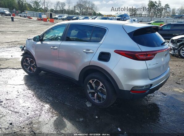 KNDPMCAC2M7916463 2021 KIA SPORTAGE Серебряный Задняя левая четверть
