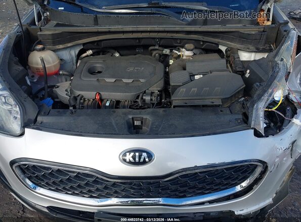 KNDPMCAC2M7916463 2021 KIA SPORTAGE Серебряный Вид сзади