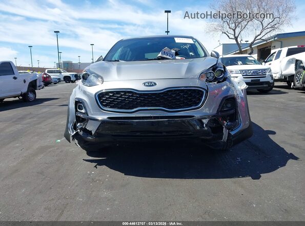 KNDPMCAC2M7943131 2021 KIA SPORTAGE Silver Vista del cuadro de instrumentos