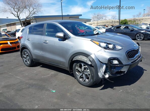 KNDPMCAC2M7943131 2021 KIA SPORTAGE Silver Vista interior de 360 grados