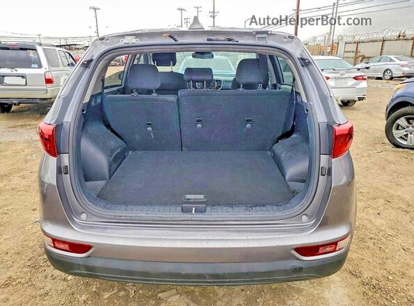 KNDPMCAC3H7178484 2017 KIA SPORTAGE Gray Vista trasera