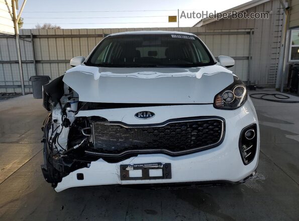 KNDPMCAC3K7609350 2019 KIA SPORTAGE White Դիմացի տեսք