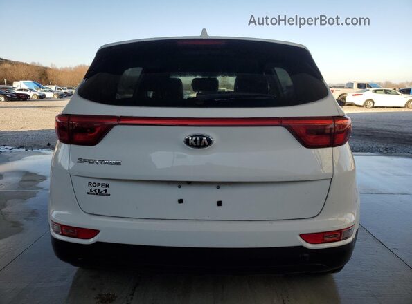 KNDPMCAC3K7609350 2019 KIA SPORTAGE White Հետևի տեսք