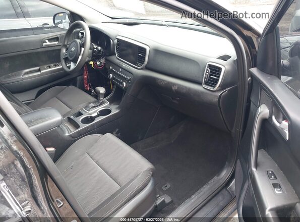 KNDPMCAC3N7951918 2022 KIA SPORTAGE Black Вид салону спереду