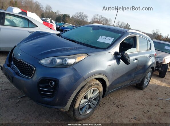 KNDPMCAC4J7393619 2018 KIA SPORTAGE Blue სალონის 360-გრადუსიანი ხედი
