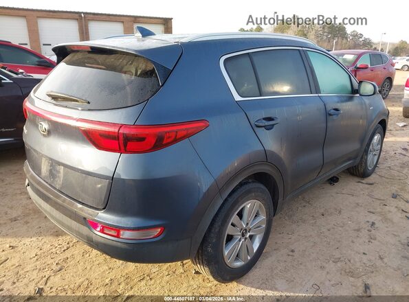 KNDPMCAC4J7393619 2018 KIA SPORTAGE Blue უკანა მარჯვენა