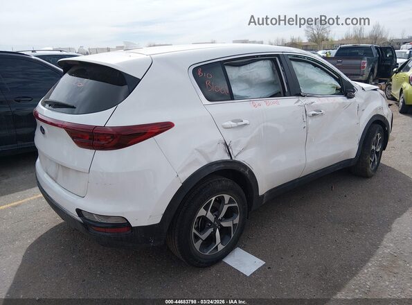 KNDPMCAC5L7721598 2020 KIA SPORTAGE White უკანა მარჯვენა