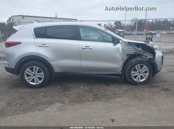 KNDPMCAC6H7288705 2017 KIA SPORTAGE Silver უკანა სალონის ხედი