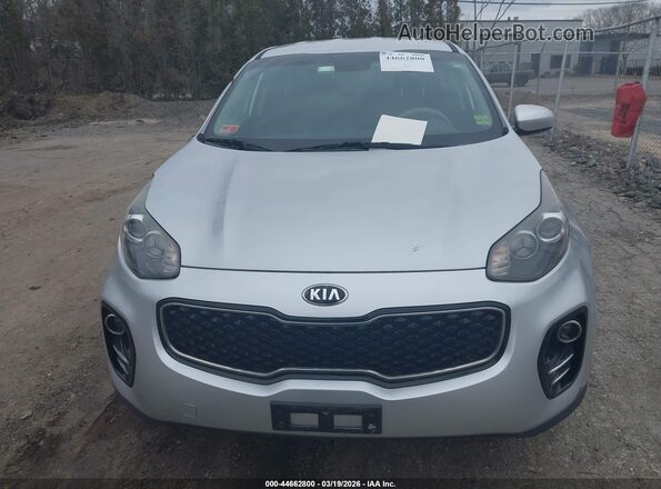 KNDPMCAC6H7288705 2017 KIA SPORTAGE Silver ხელსაწყოთა პანელის ხედი