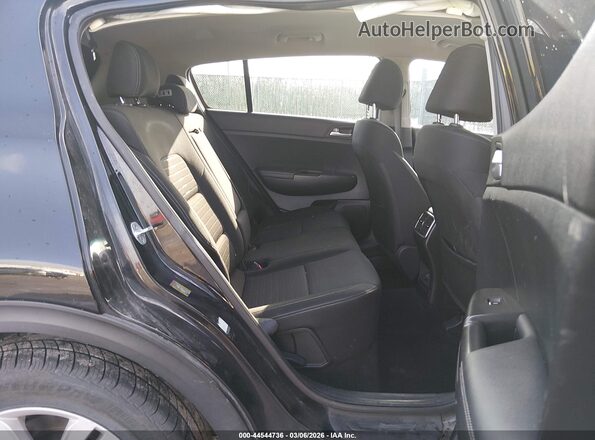 KNDPMCAC6J7486156 2018 KIA SPORTAGE Black VIN კოდის სტიკერის ხედი