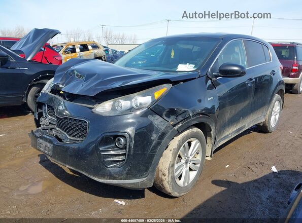 KNDPMCAC6K7550214 2019 KIA SPORTAGE Black Front left