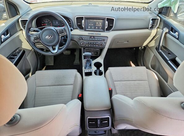 KNDPMCAC6K7566929 2019 KIA SPORTAGE Silver 