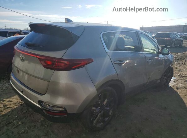 KNDPMCAC6N7026128 2022 KIA SPORTAGE Silver Задня права чверть