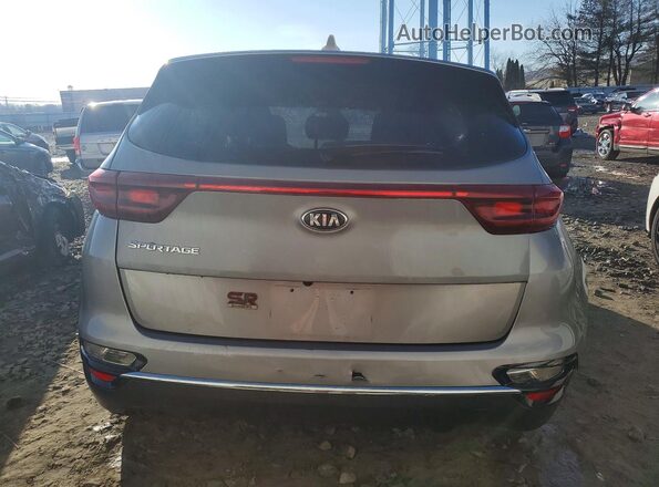 KNDPMCAC6N7026128 2022 KIA SPORTAGE Silver Вид ззаду