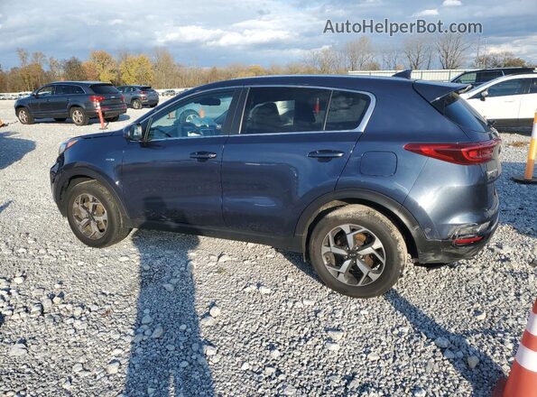 KNDPMCAC8N7014904 2022 KIA SPORTAGE Синий Задняя левая четверть