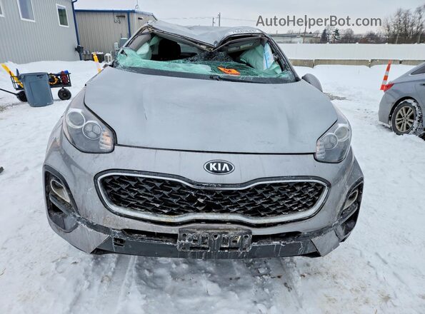 KNDPMCAC9N7973616 2022 KIA SPORTAGE Gray წინა ხედი