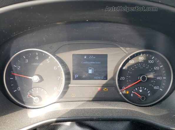 KNDPMCACXM7914802 2021 KIA SPORTAGE Silver Вид щитка приладів