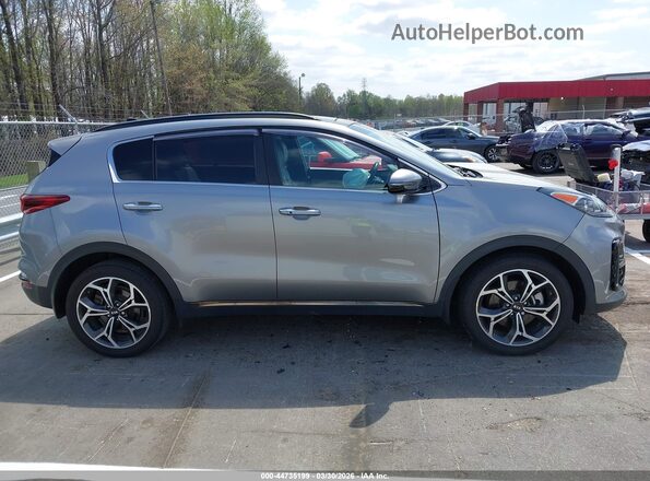 KNDPR3A69L7713788 2020 KIA SPORTAGE Gray Widok wnętrza z tyłu