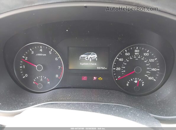 KNDPR3A69L7713788 2020 KIA SPORTAGE Gray Widok tylnych siedzeń