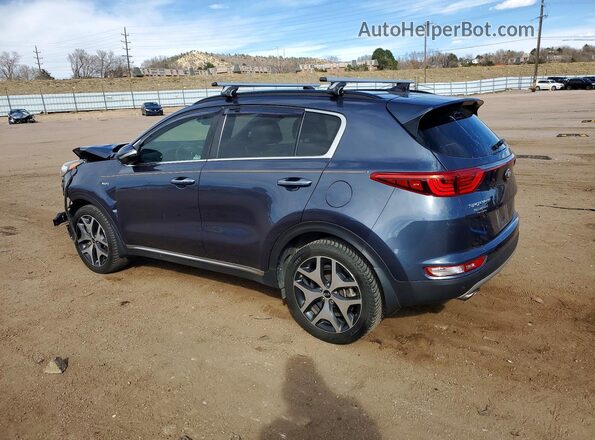 KNDPRCA67K7568572 2019 KIA SPORTAGE Blue 