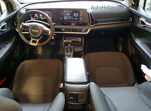 KNDPU3DF7S7371458 2025 KIA SPORTAGE Silver Vista del salpicadero