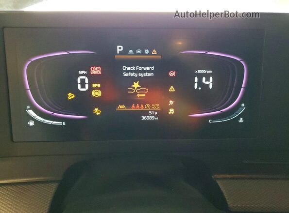 KNDPU3DF7S7371458 2025 KIA SPORTAGE Silver Vista del cuadro de instrumentos