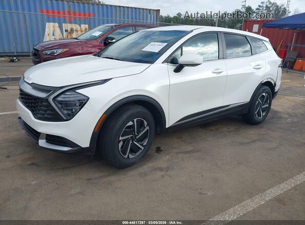KNDPU3DG2S7186789 2025 KIA SPORTAGE HYBRID White Przód lewy