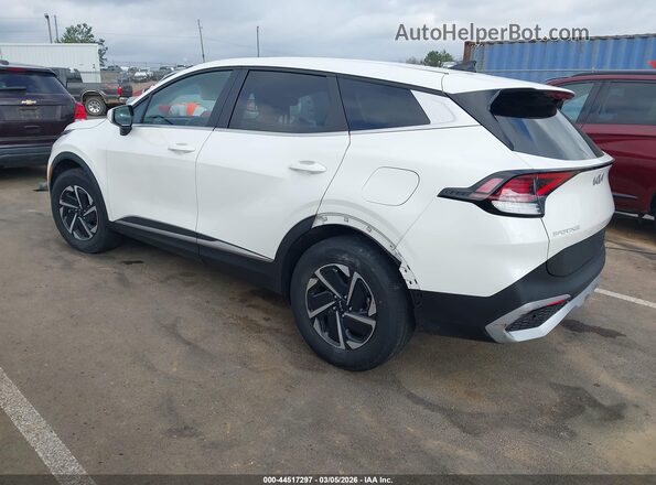 KNDPU3DG2S7186789 2025 KIA SPORTAGE HYBRID White Tył lewy