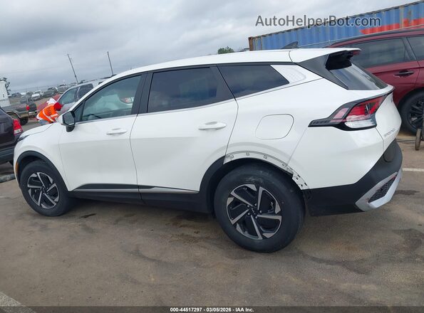 KNDPU3DG2S7186789 2025 KIA SPORTAGE HYBRID White Widok wnętrza 360 stopni