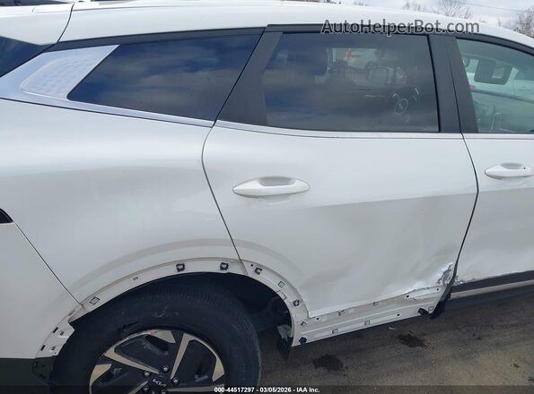 KNDPU3DG2S7186789 2025 KIA SPORTAGE HYBRID White 
