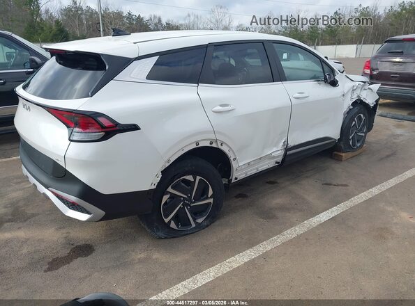 KNDPU3DG2S7186789 2025 KIA SPORTAGE HYBRID White Tył prawy