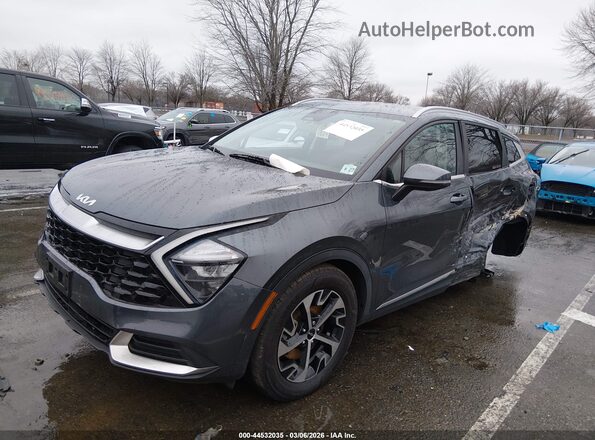 KNDPVCAG6P7023863 2023 KIA SPORTAGE HYBRID Gray Передня ліва чверть