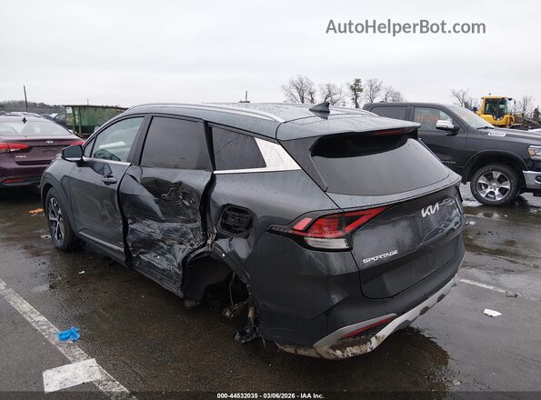 KNDPVCAG6P7023863 2023 KIA SPORTAGE HYBRID Gray Задня ліва чверть