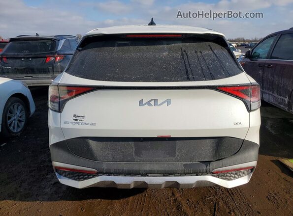 KNDPUCDF7S7352909 2025 KIA SPORTAGE White Вид ззаду