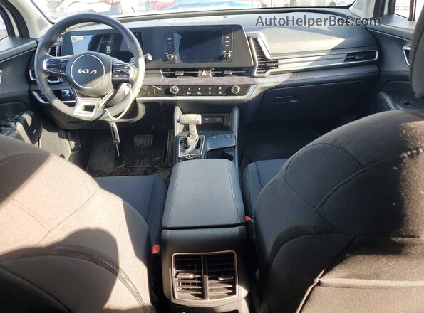 KNDPUCDF7S7352909 2025 KIA SPORTAGE White Вид панелі приладів