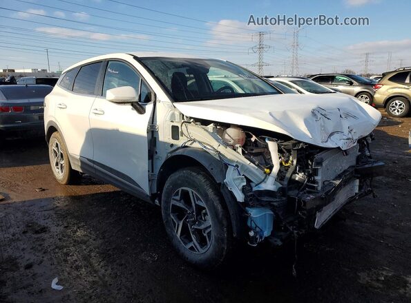 KNDPUCDF7S7352909 2025 KIA SPORTAGE White Передня права чверть