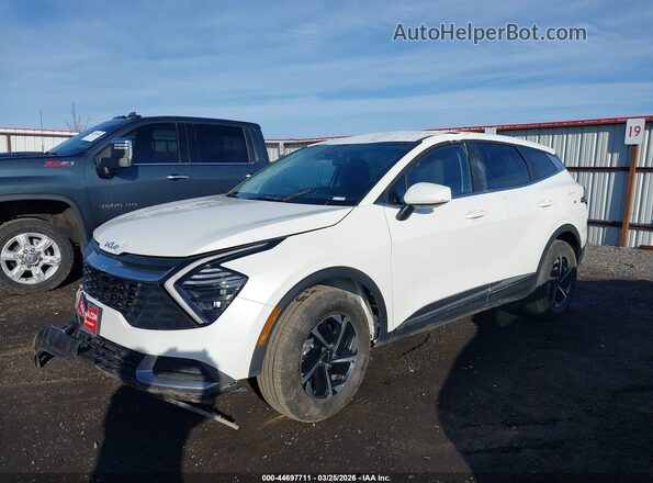 KNDPUCDG3S7260415 2025 KIA SPORTAGE HYBRID White Przód lewy