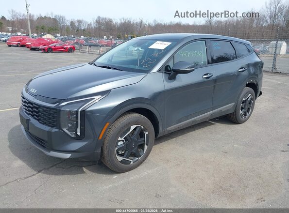 KNDPUDDG2T7348086 2026 KIA SPORTAGE HYBRID Gray Vista tres cuartos delantera izquierda