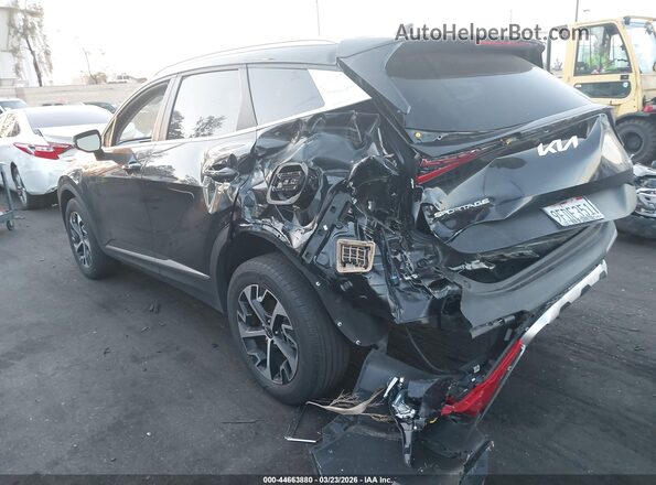 KNDPVCAG2P7057072 2023 KIA SPORTAGE HYBRID Black Trasero izquierdo