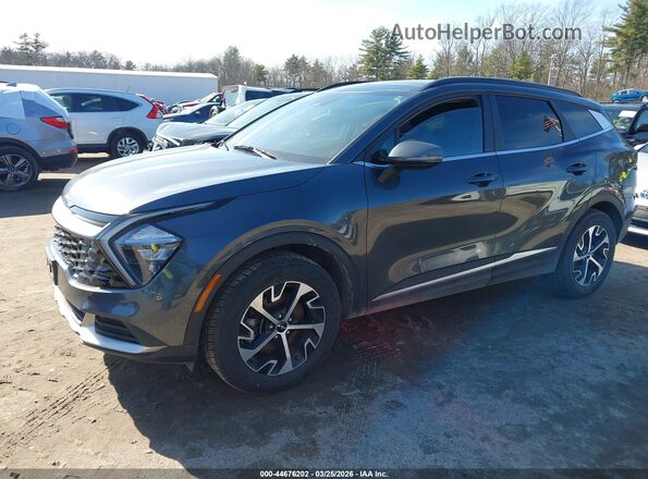 KNDPVCAG3P7031645 2023 KIA SPORTAGE HYBRID Gray Front left